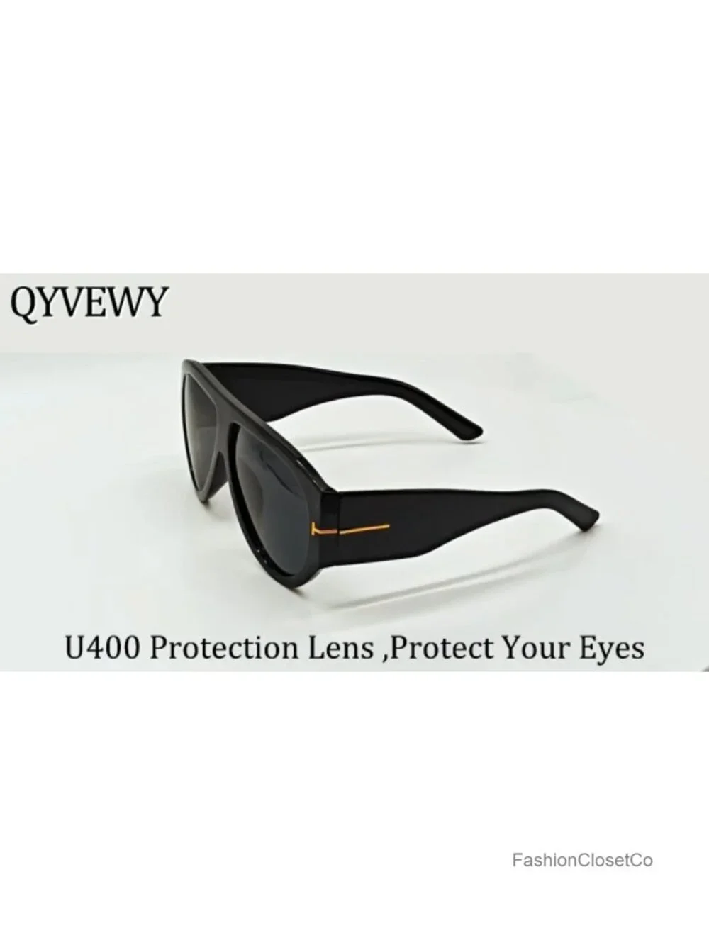 3 Pack Oversized Aviator Sunglasses UV400 Plastic Frame